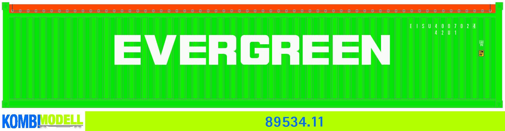 Kombimodell 89534.11 Ct 40`Open Top Evergreen  orange SoSe 